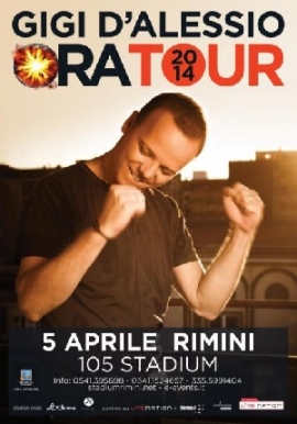 Gigi D'Alessio 105 Stadium Ora Tour