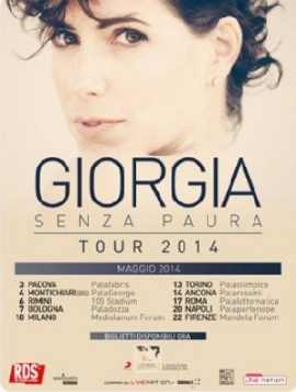 Giorgia Concerto Rimini 2014