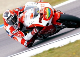 Hector Barbera Vince 250 Gran premio San Marino