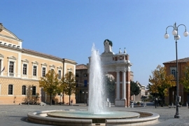 Lavori Fontana Piazza Ganganelli 