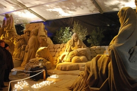 Maxi Presepe Di Sabbia Igea Marina