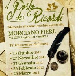 posto dei ricordi morciano fiere