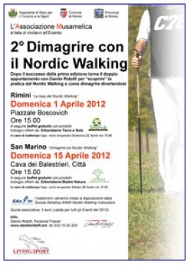 Nordic Walking Spiaggia Riccione 2012