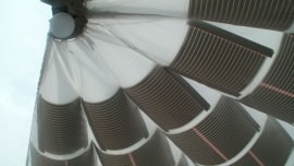 Ombrellone fotovoltaico T Sun