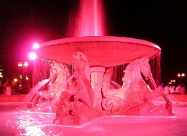 Preparativi Notte Rosa 2011