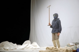 Rifiuti a Teatro Sogliano