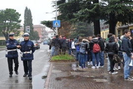 Rimini Protesta Studenti Riforma Gelmini