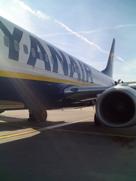 Ryanair festeggia quinto anno Francoforte-Forlì