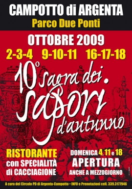Sagra dei Sapori d’autunno Campotto di Argenta