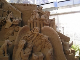Sculture sabbia a Cervia