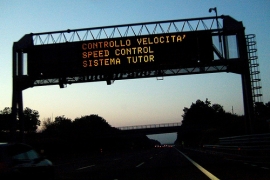Sistema Rivelatore Velocità  Tutor 