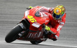 Valentino Rossi Alla Guida Della Ducati