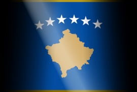 Videoproiezione sul Kosovo