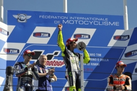 Vittoria di Valentino Rossi Gran Premio San Marino 2014