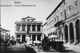 La citta di Rimini: Piazza Cavour