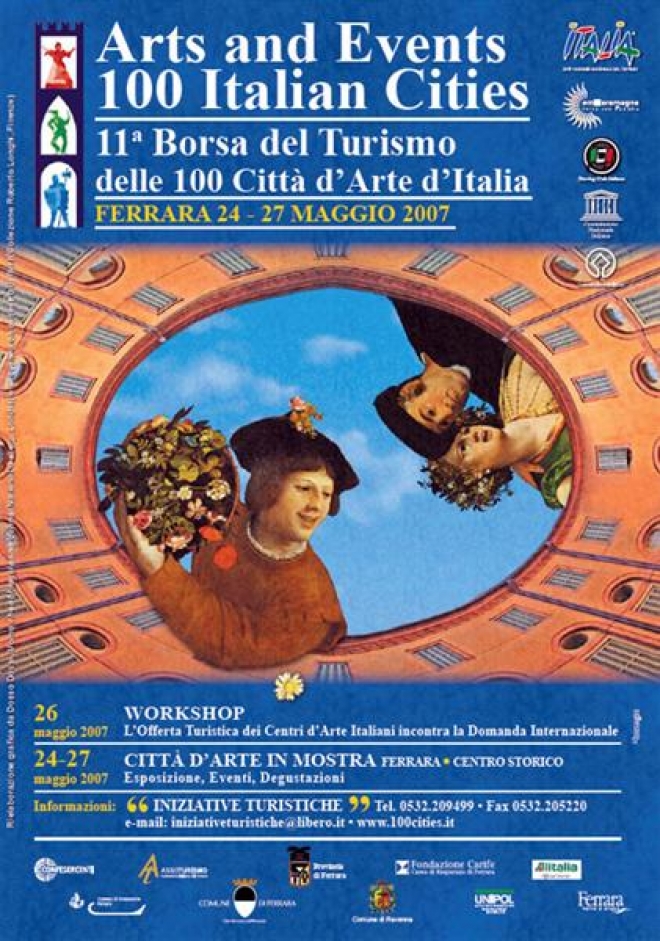 100 Citta Arte Italia Fiera Turismo Ferrara 