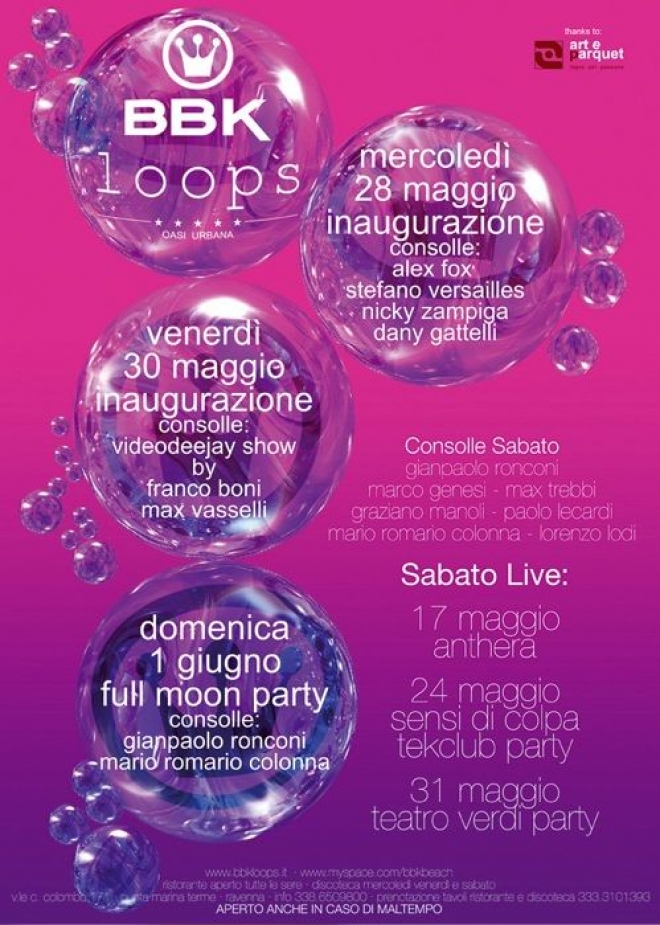 BBK LOOPS Inaugurazione 