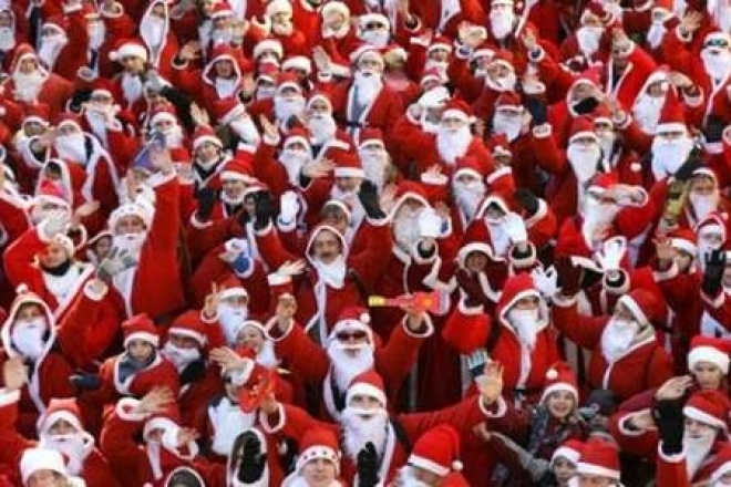 Camminata Babbi Natale Riccione