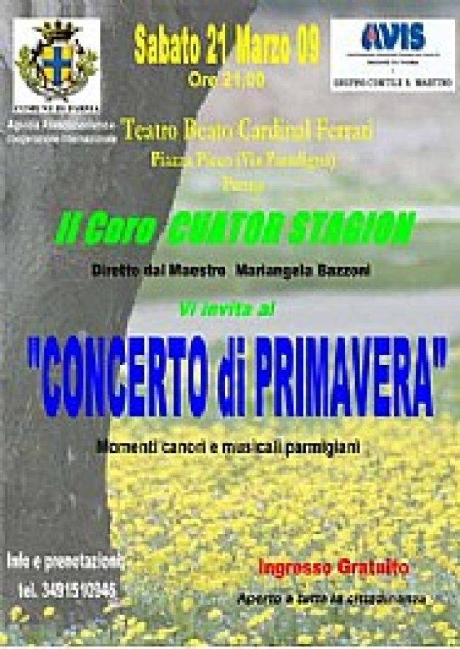 Concerto di Primavera Concerto di Primavera