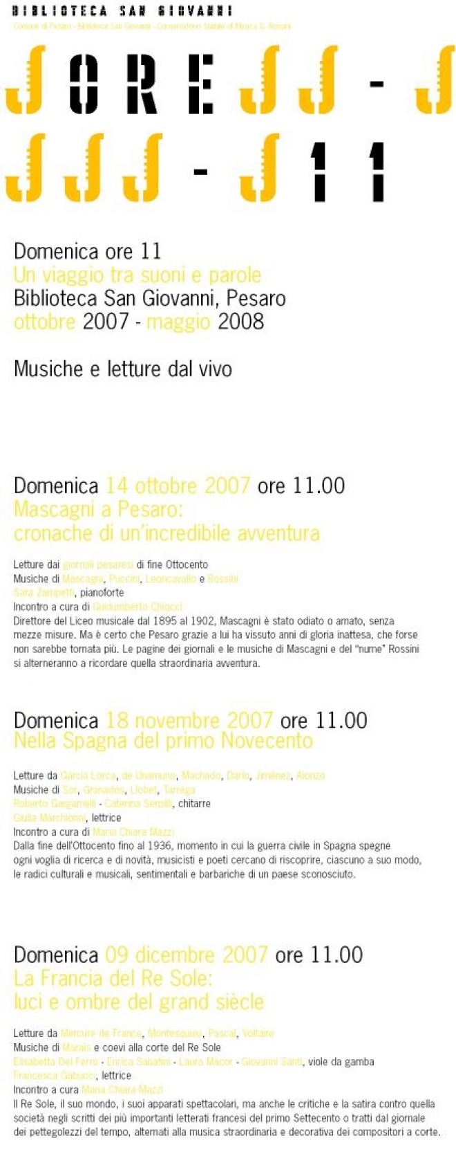 ore 11