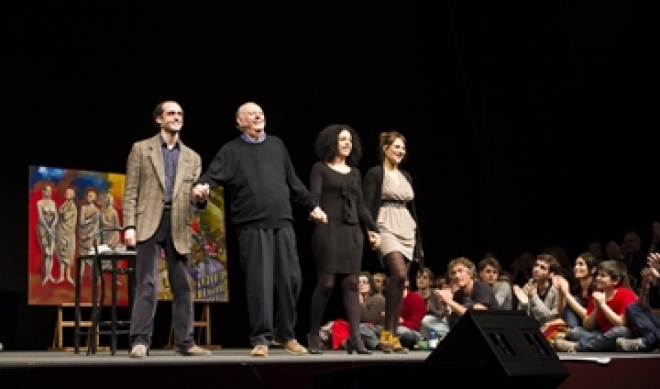 Dario Fo In fuga dal Senato