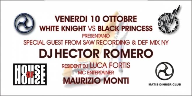 Dj Hector Romero al Matis Dinner Club Bologna