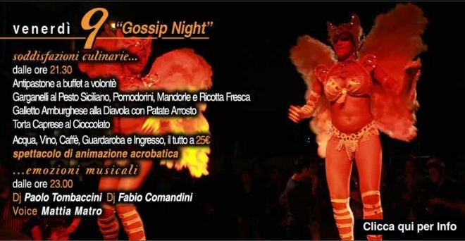 Gossip Night Teatro Verdi Cesena