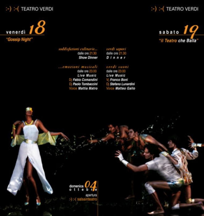 Gossip Night Teatro Verdi Cesena Gossip Night Teatro Verdi Cesena