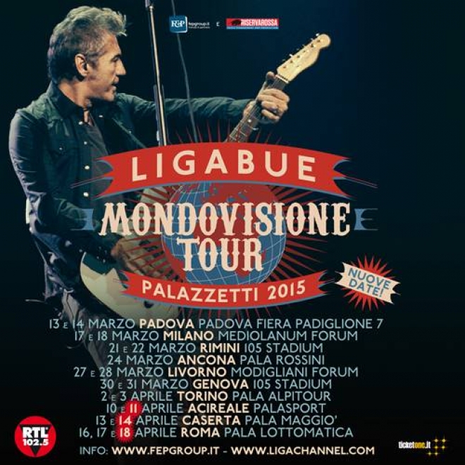 Ligabue Mondovisione Tour Rimini
