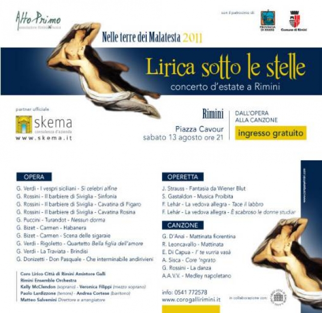 Lirica Sotto Le Stelle Rimini Lirica Sotto Le Stelle Rimini