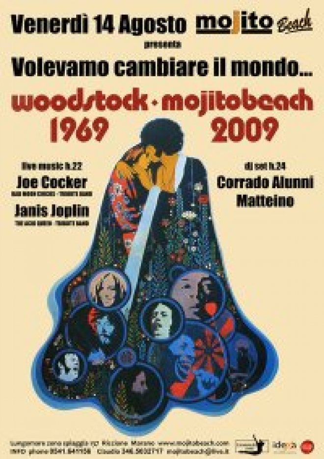Mojito beach celebra Woodstock Mojito beach celebra Woodstock