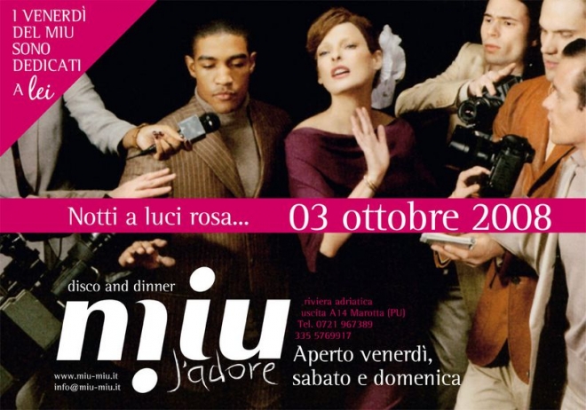 Notti a Luci Rosa Miu J'Adore