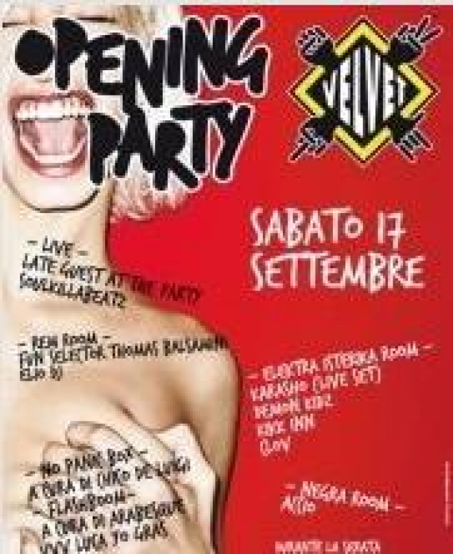 Opening Party Velvet Rimini Opening Party Velvet Rimini