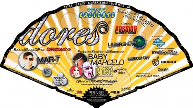 Pecadores Ibiza al Prince di Riccione
