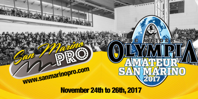 San Marino Pro Olympia Amateur Europe