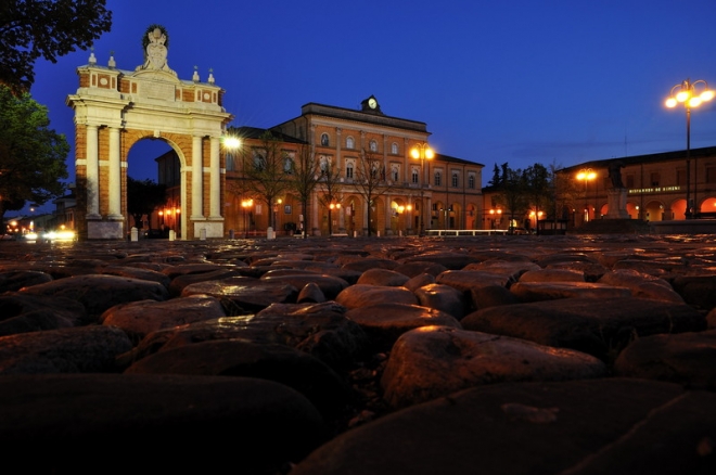 Piazza Ganganelli Santarcangelo