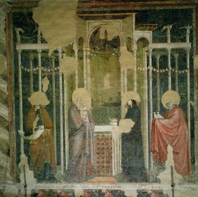 Affreschi Sant Agostino Affreschi Sant Agostino