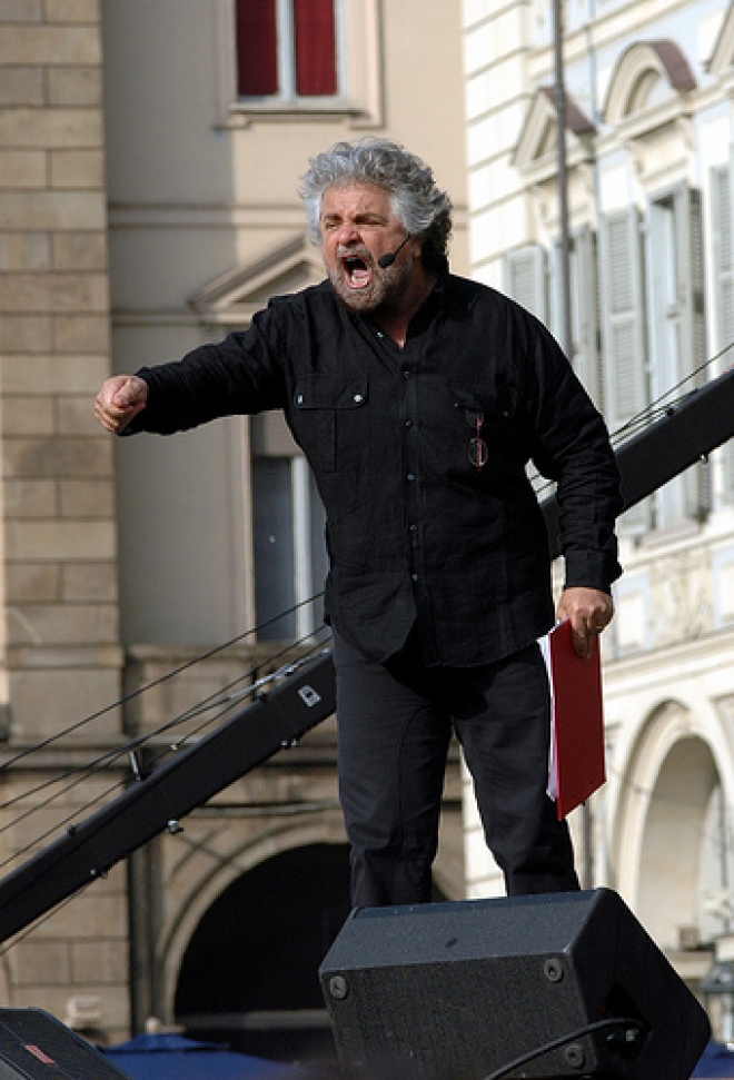 Beppe Grillo a Cattolica Beppe Grillo a Cattolica