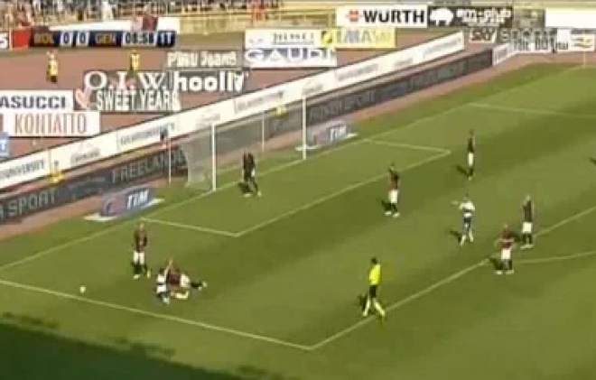 Bologna Genoa 1 a 3: Rigore su Floccari Bologna Genoa 1 a 3: Rigore su Floccari
