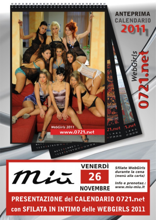 Calendario WebGirls 0721 Calendario WebGirls 0721