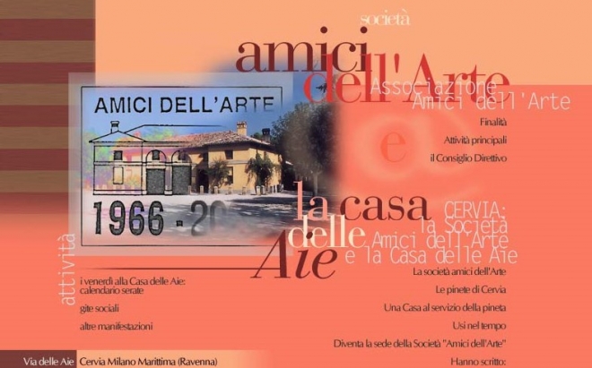 Cartellone Amici Dell'Arte di Cervia Cartellone Amici Dell'Arte di Cervia