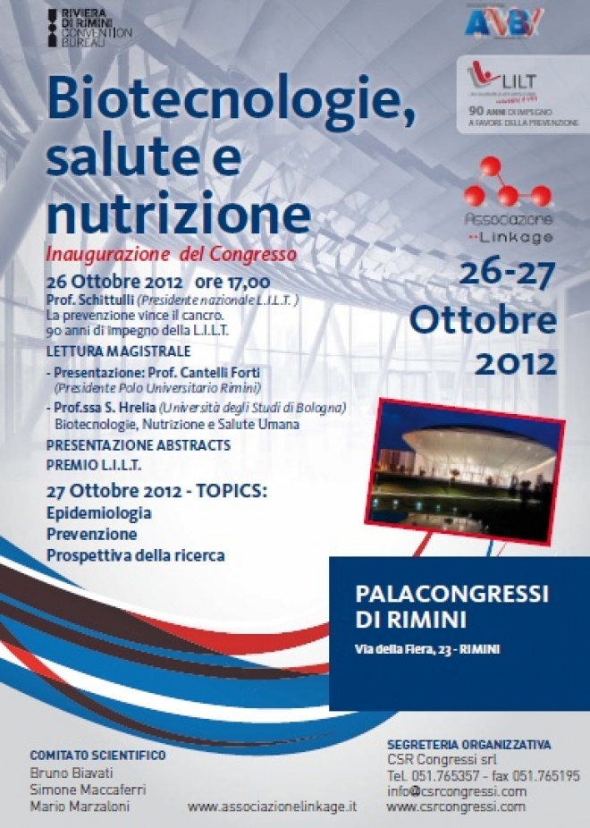 Convegno Nutrizione Palacongressi Rimini 2012