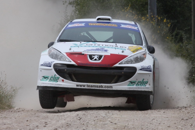 Federico Martelli Rally di Azzano 