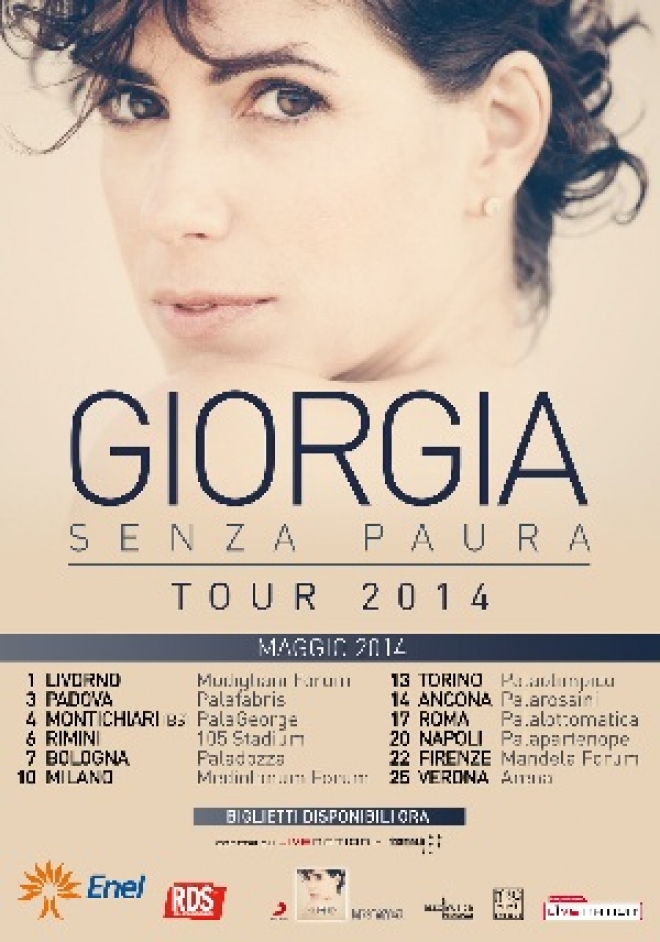Giorgia Senza Paura Tour Rimini
