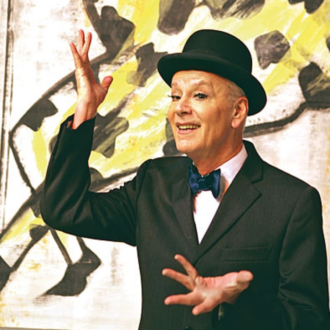 Paolo Poli con 'I Sillabari' al Teatro Dogana di San Marino Paolo Poli con 'I Sillabari' al Teatro Dogana di San Marino