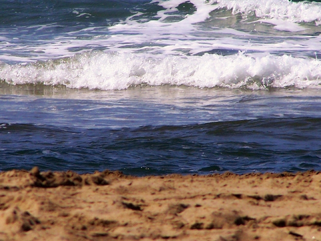 Mareggiate Riccione spiaggia Mareggiate Riccione spiaggia
