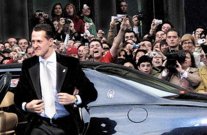 Micheal Schumacher Jean Todt San Marino Micheal Schumacher Jean Todt San Marino