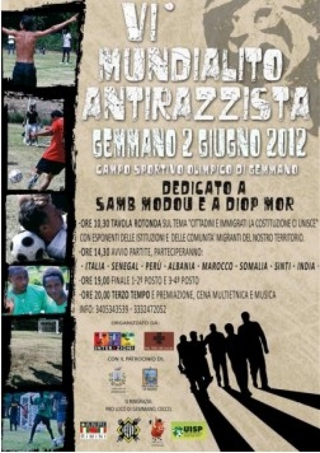 Mundialito Antirazzista 2012 Gemmano Mundialito Antirazzista 2012 Gemmano