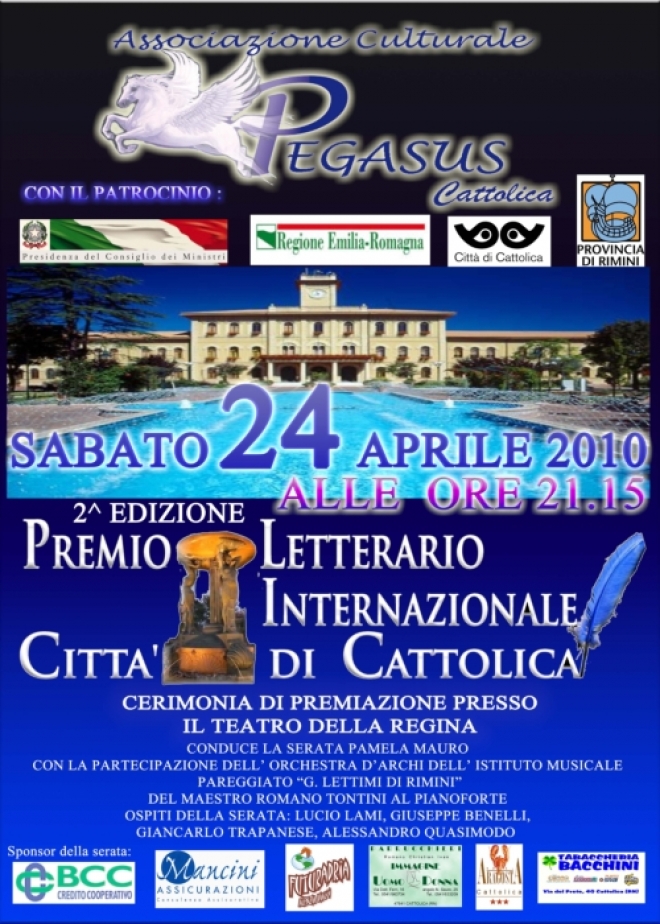Premio Letterario Città di Cattolica Premio Letterario Città di Cattolica
