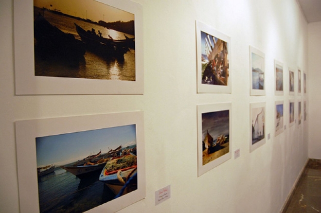 Proiezione fotografie al Fotocineclub